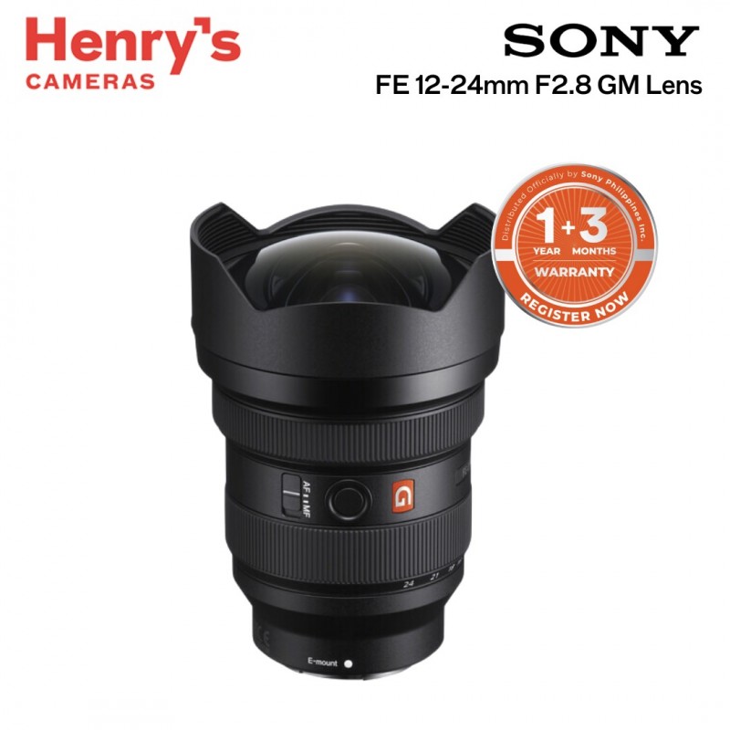 SONY FE 12-24mm F2.8 GM